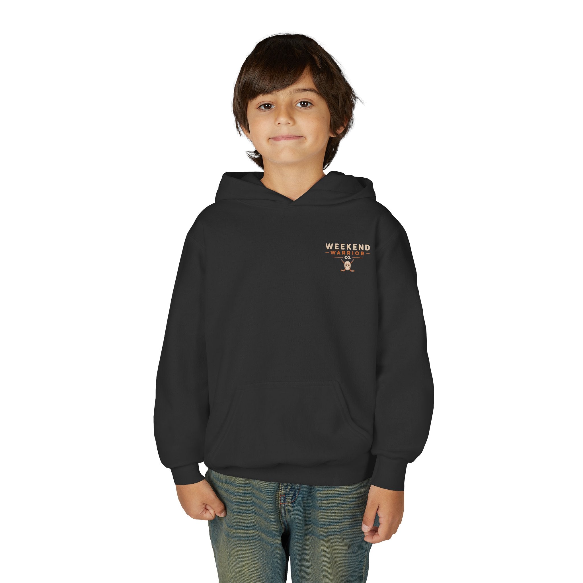 LIMITED EDITION Youth Weekend Warrior Spooky Hockey Hoodie