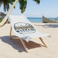 Weekend Warrior Beach Towel — Coastal Baseball Logo Towel