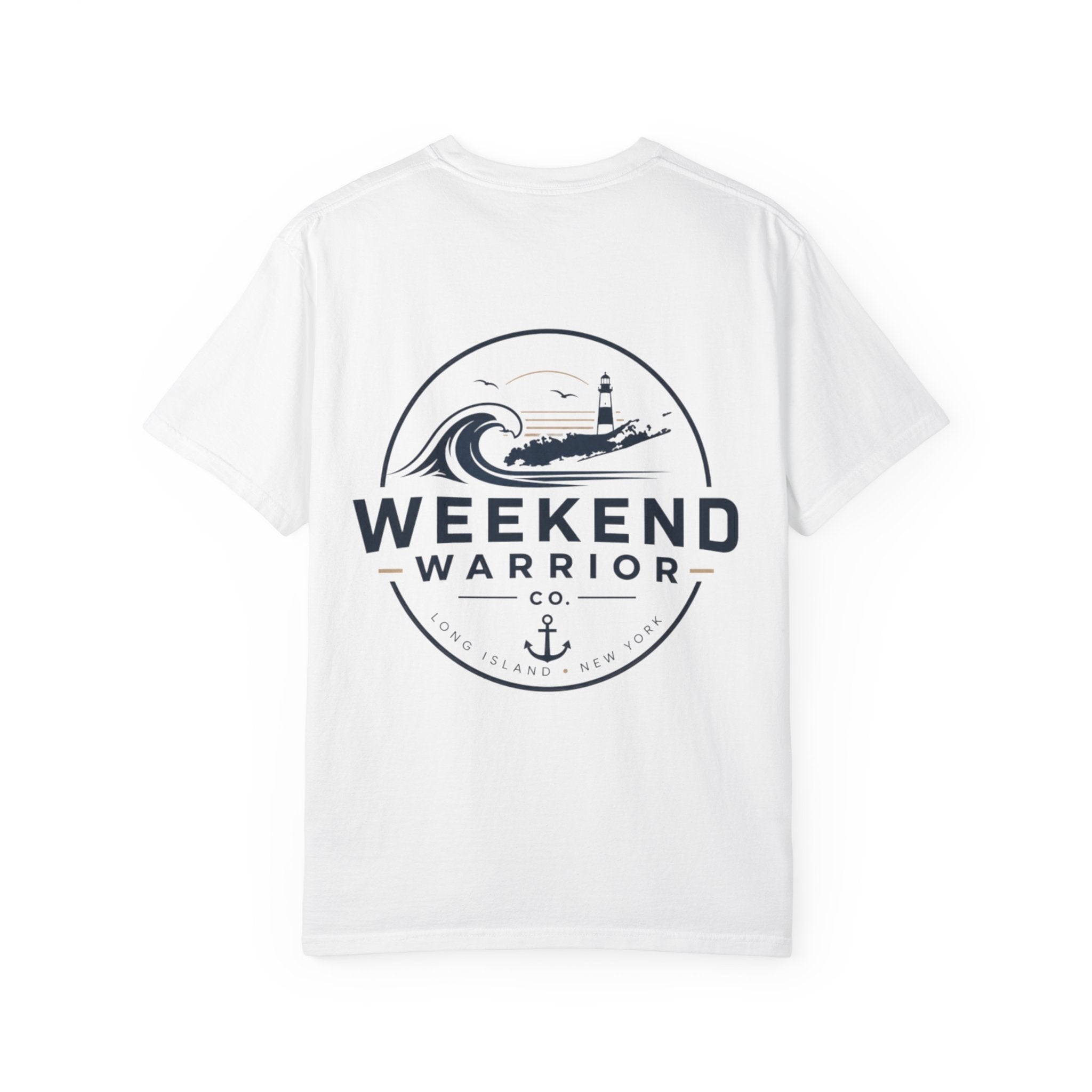 Custom OG Weekend Warrior T-Shirt — Coastal Lighthouse Graphic