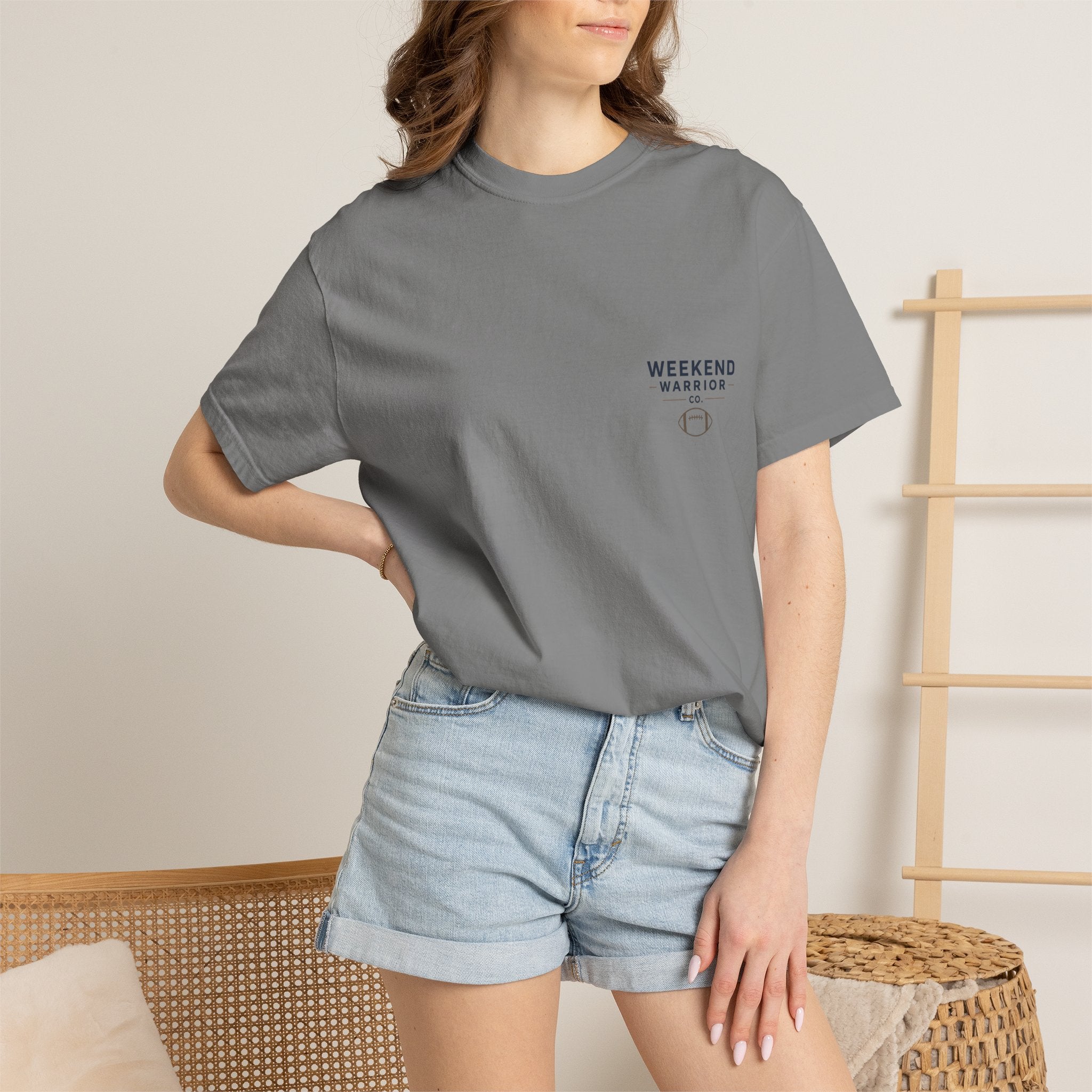 Weekend Warrior T-Shirt — Coastal Football Graphic