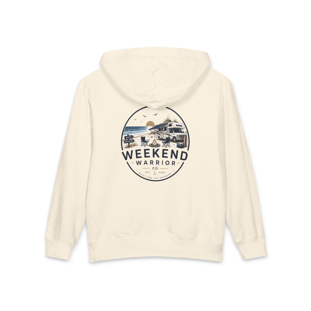 Weekend Warrior Youth Hoodie — Coastal Camping Sweatshirt