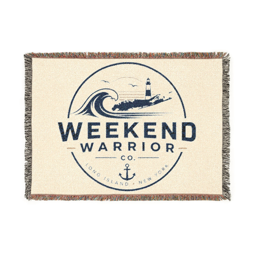 Weekend Warrior Woven Blanket — Custom OG Throw