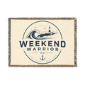 Weekend Warrior Woven Blanket — Custom OG Throw