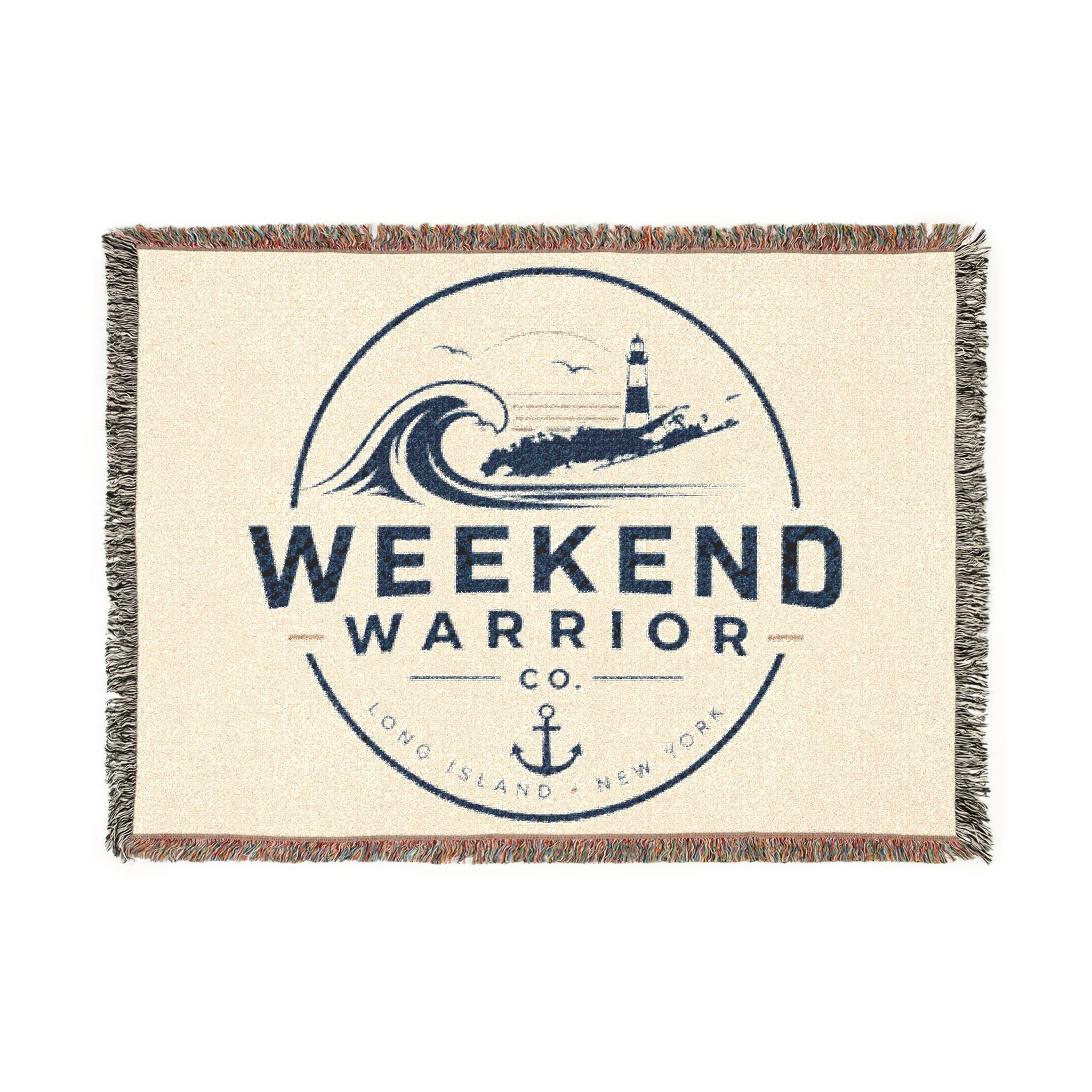Weekend Warrior Woven Blanket — Custom OG Throw