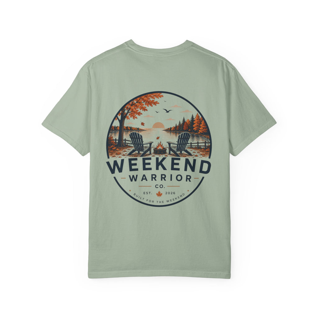 Weekend Warrior T-Shirt — Coastal Fall Graphic