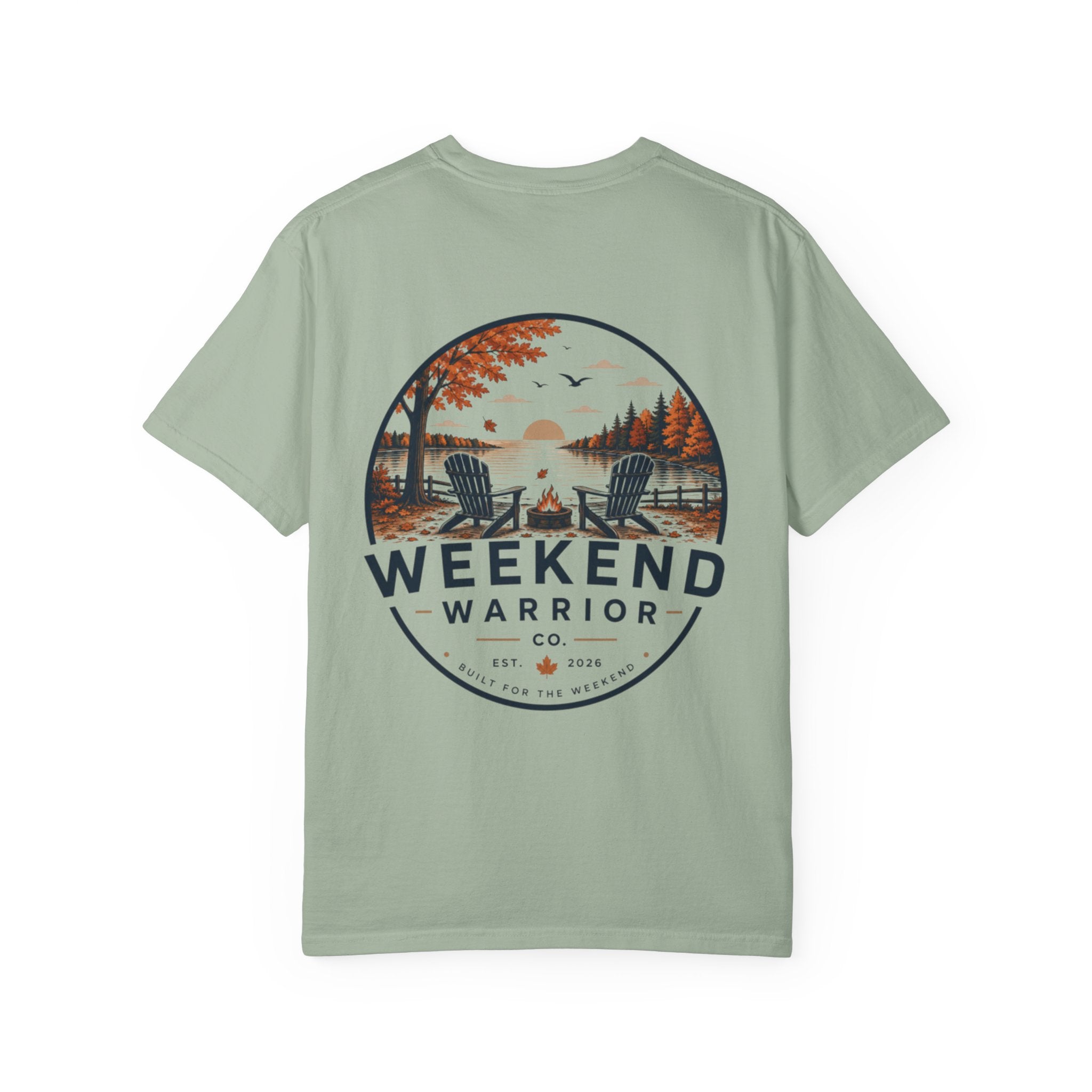 Weekend Warrior T-Shirt — Coastal Fall Graphic