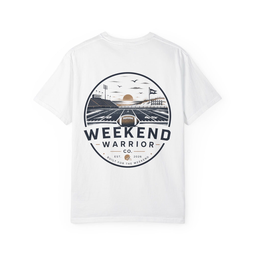 Weekend Warrior T-Shirt — Coastal Football Graphic