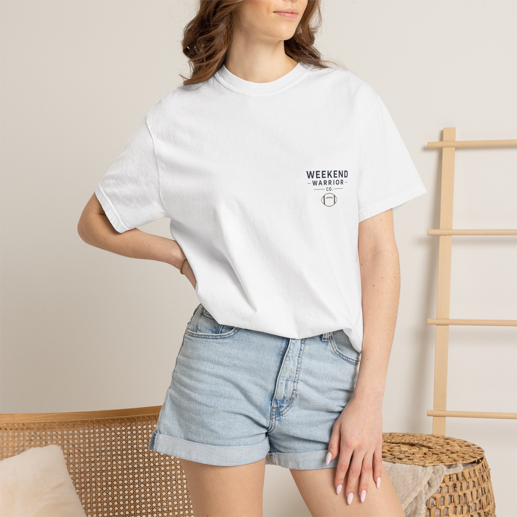 Weekend Warrior T-Shirt — Coastal Football Graphic