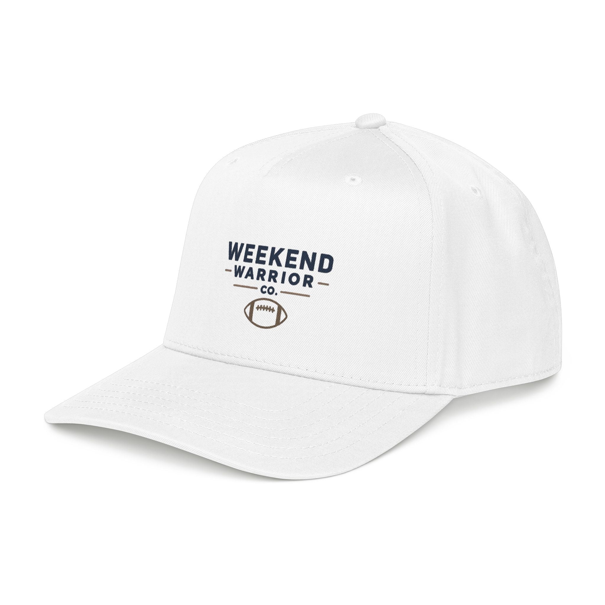 Weekend Warrior Co. Baseball Cap — Casual Two-Tone Football Hat
