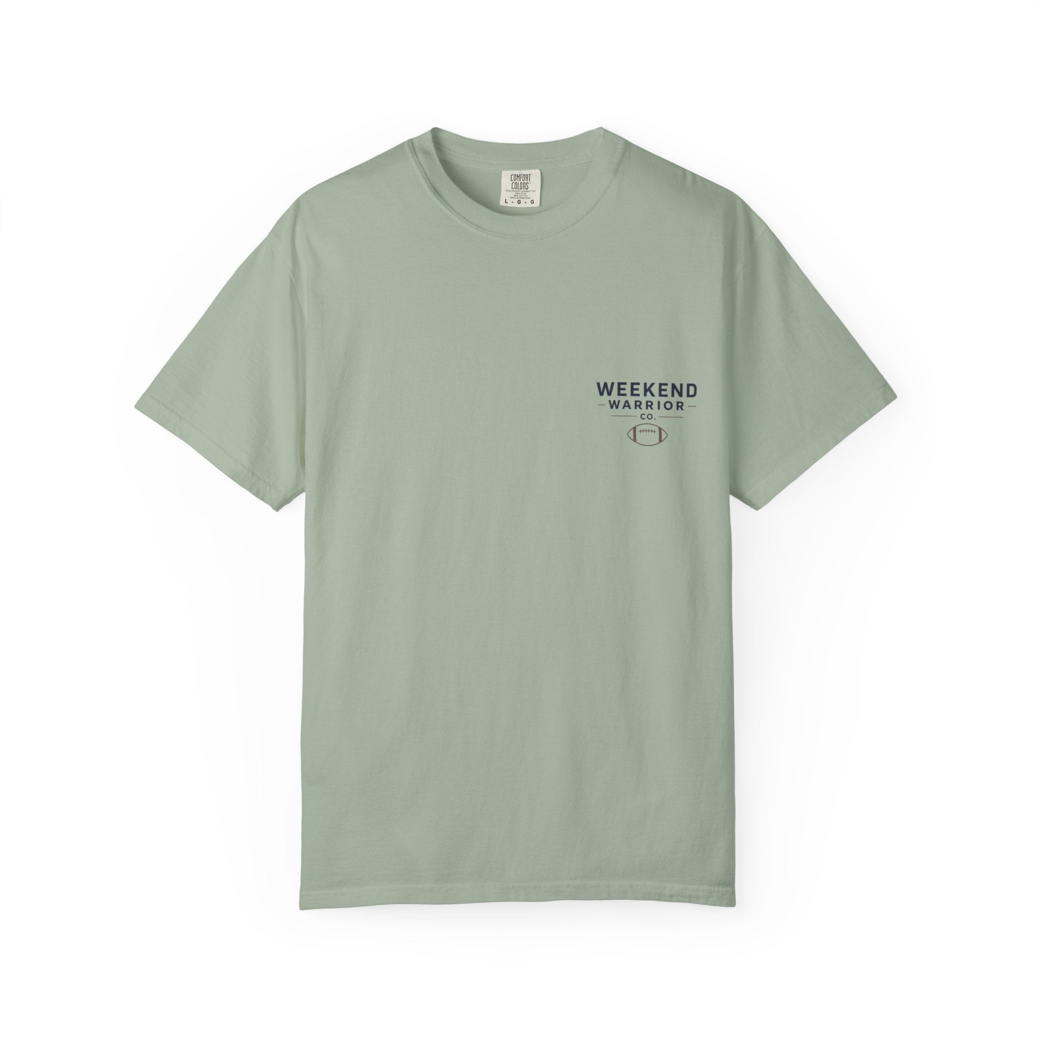 Weekend Warrior T-Shirt — Coastal Football Graphic