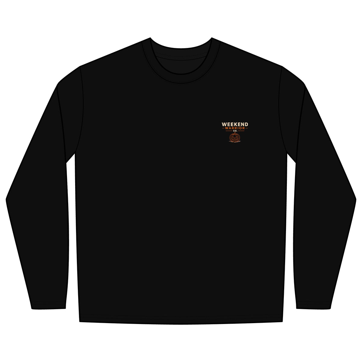 LIMITED EDITION Weekend Warrior Long Sleeve Tee — Spooky Halloween Graphic