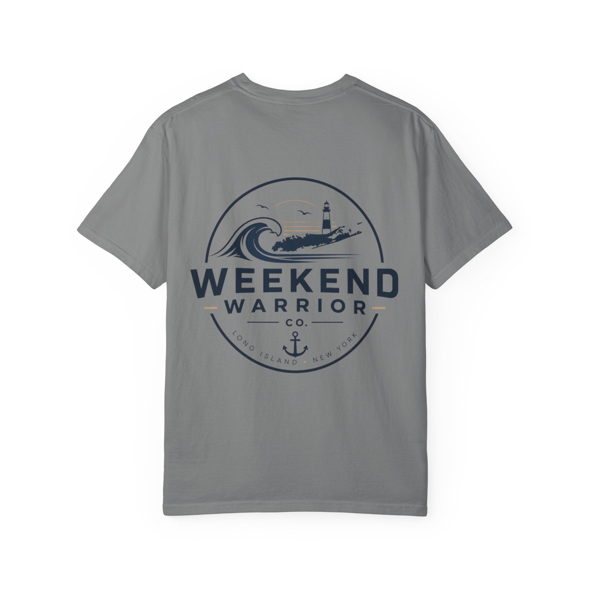 Custom OG Weekend Warrior T-Shirt — Coastal Lighthouse Graphic