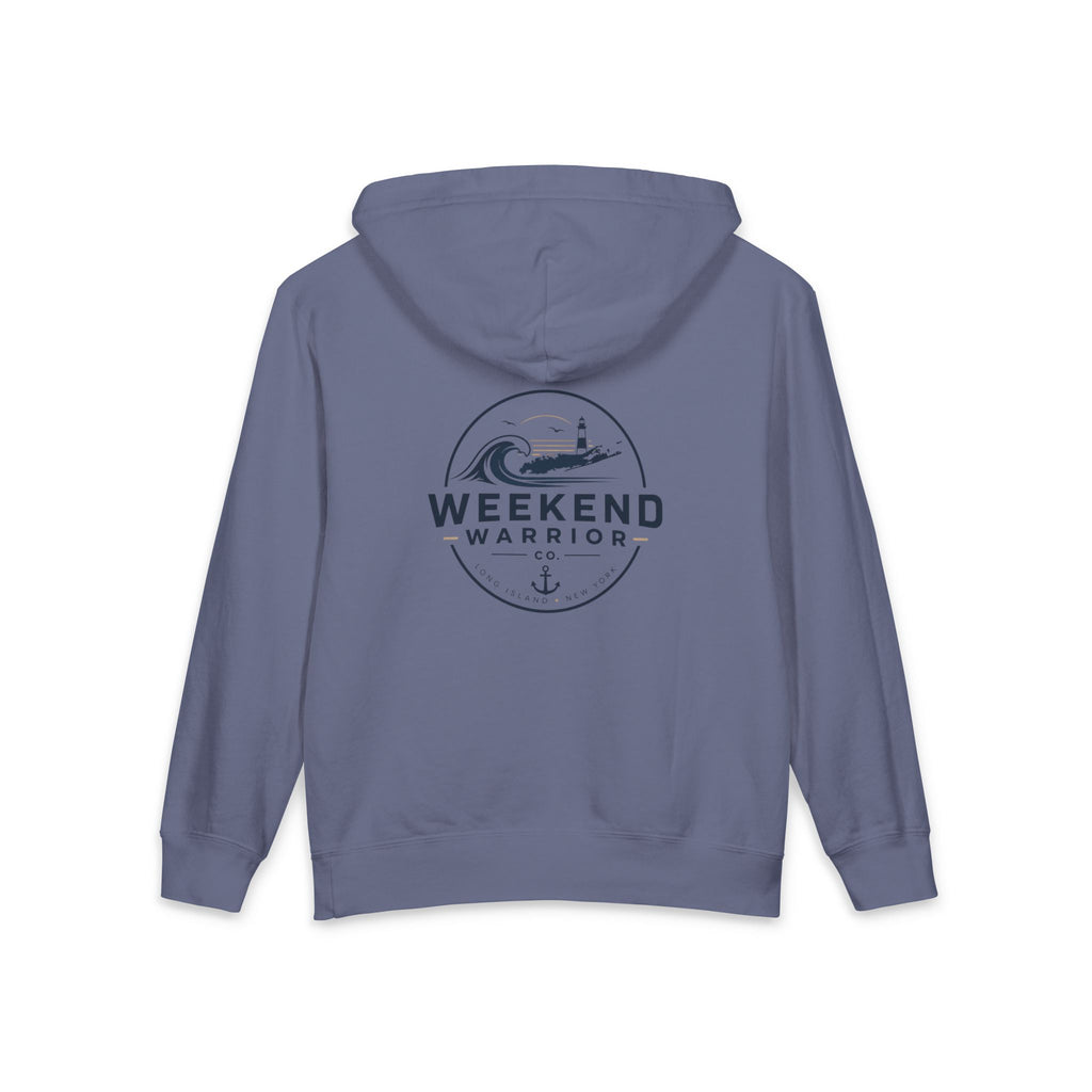 Custom OG  Weekend Warrior Youth Hoodie — Adventure Graphic Lightweight Pullover