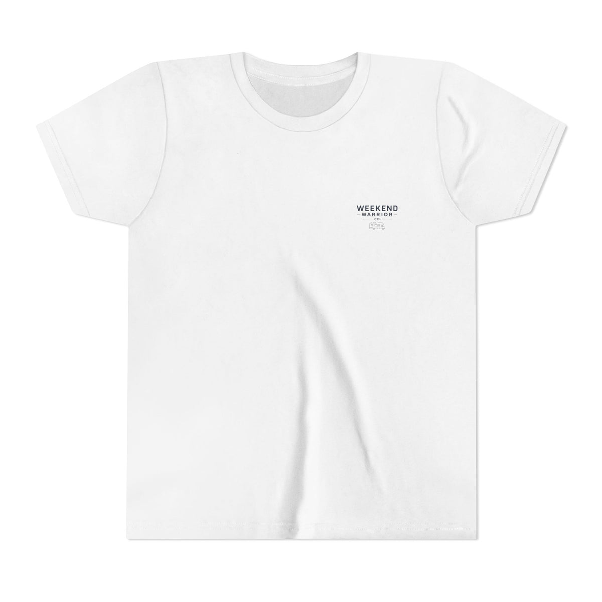 Weekend Warrior Youth Tee — Coastal Camping Shirt