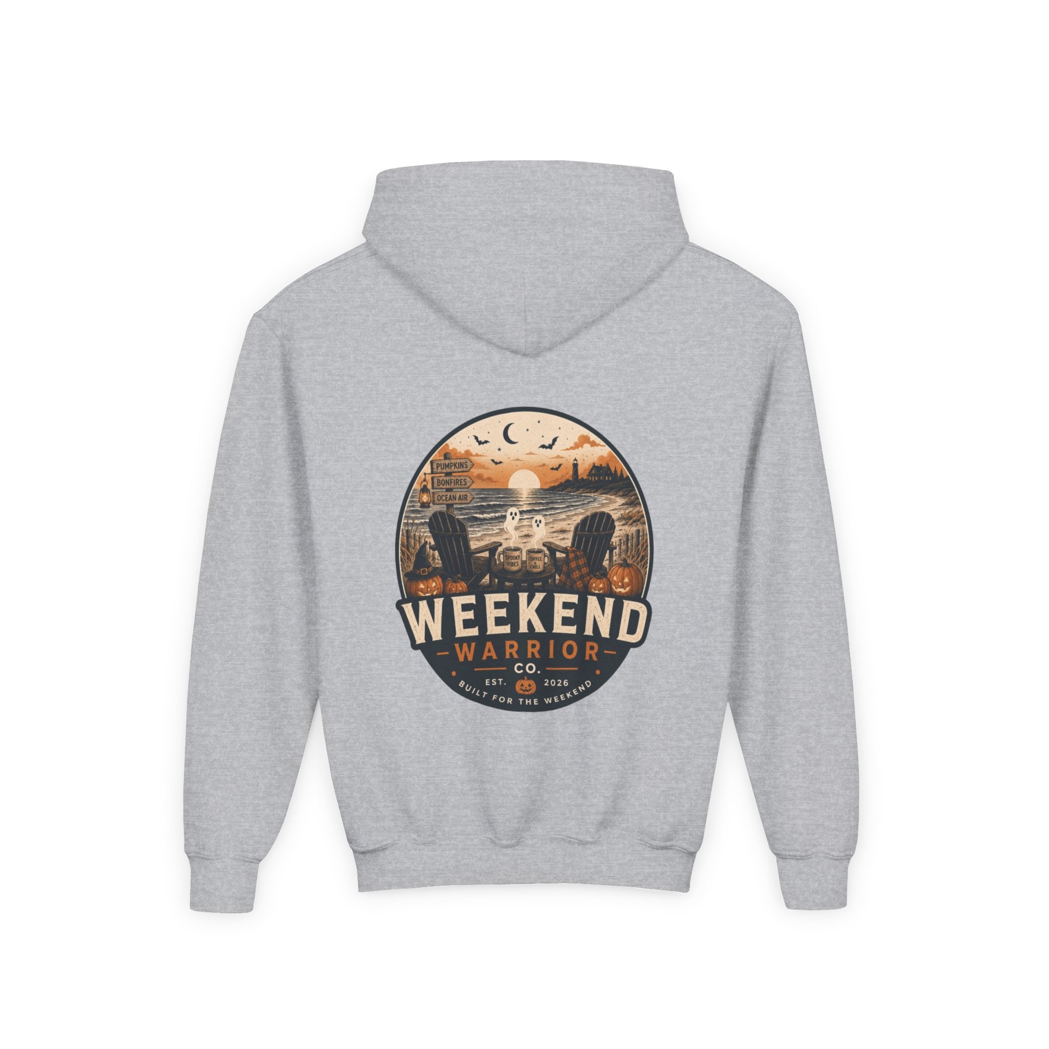 LIMITED EDITION Youth Weekend Warrior Spooky Hoodie
