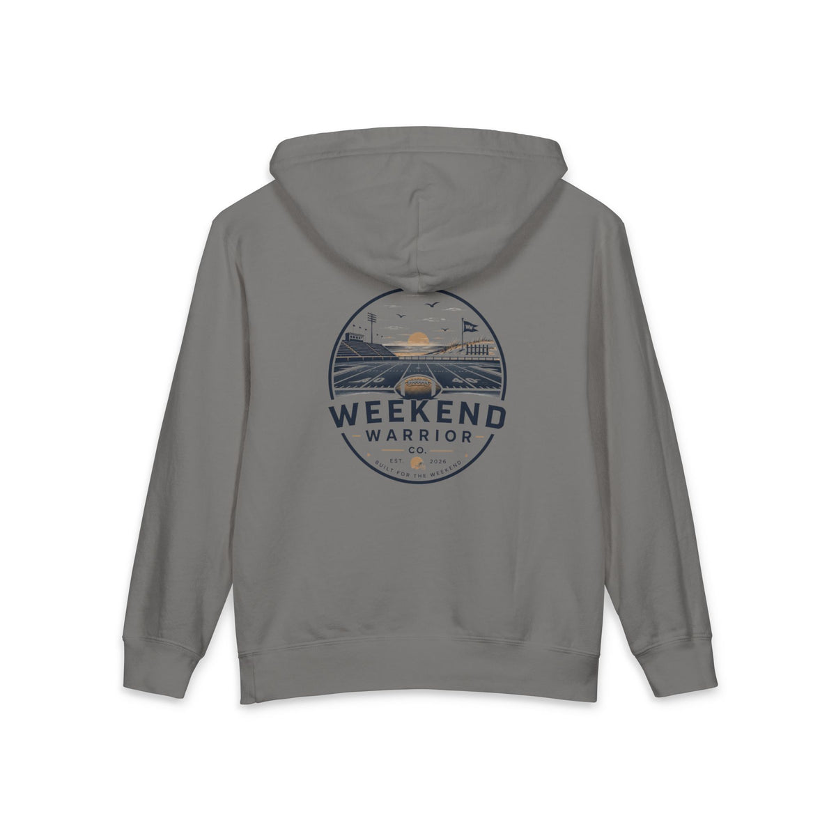 Weekend Warrior Youth Hoodie — Coastal Football Sweatshirt