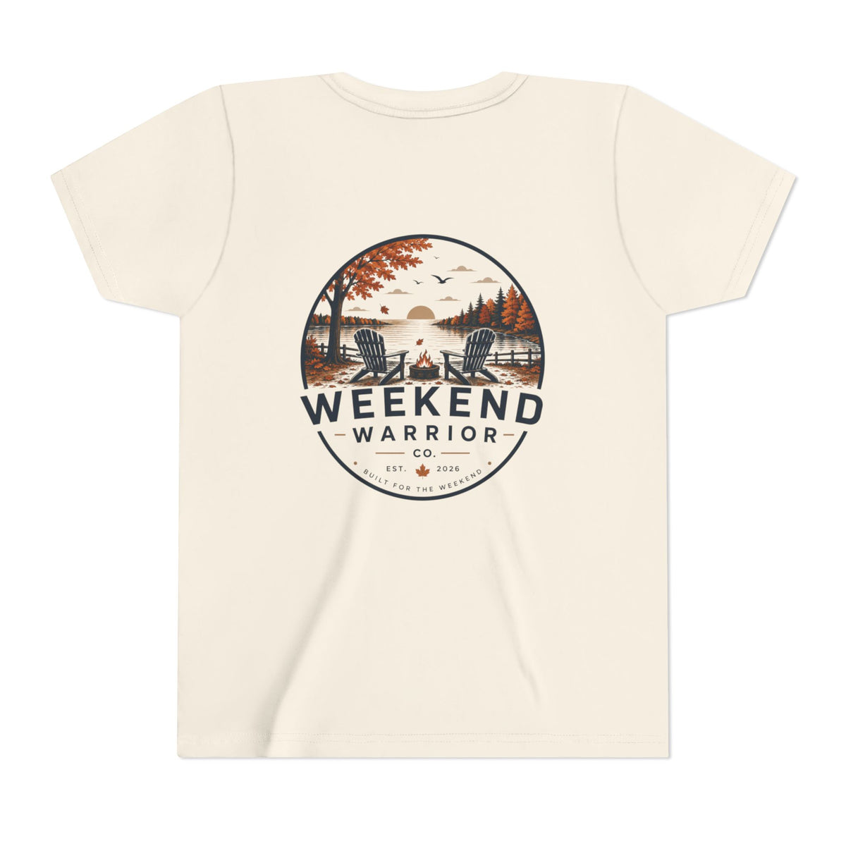Weekend Warrior Youth Tee — Coastal Fall Shirt