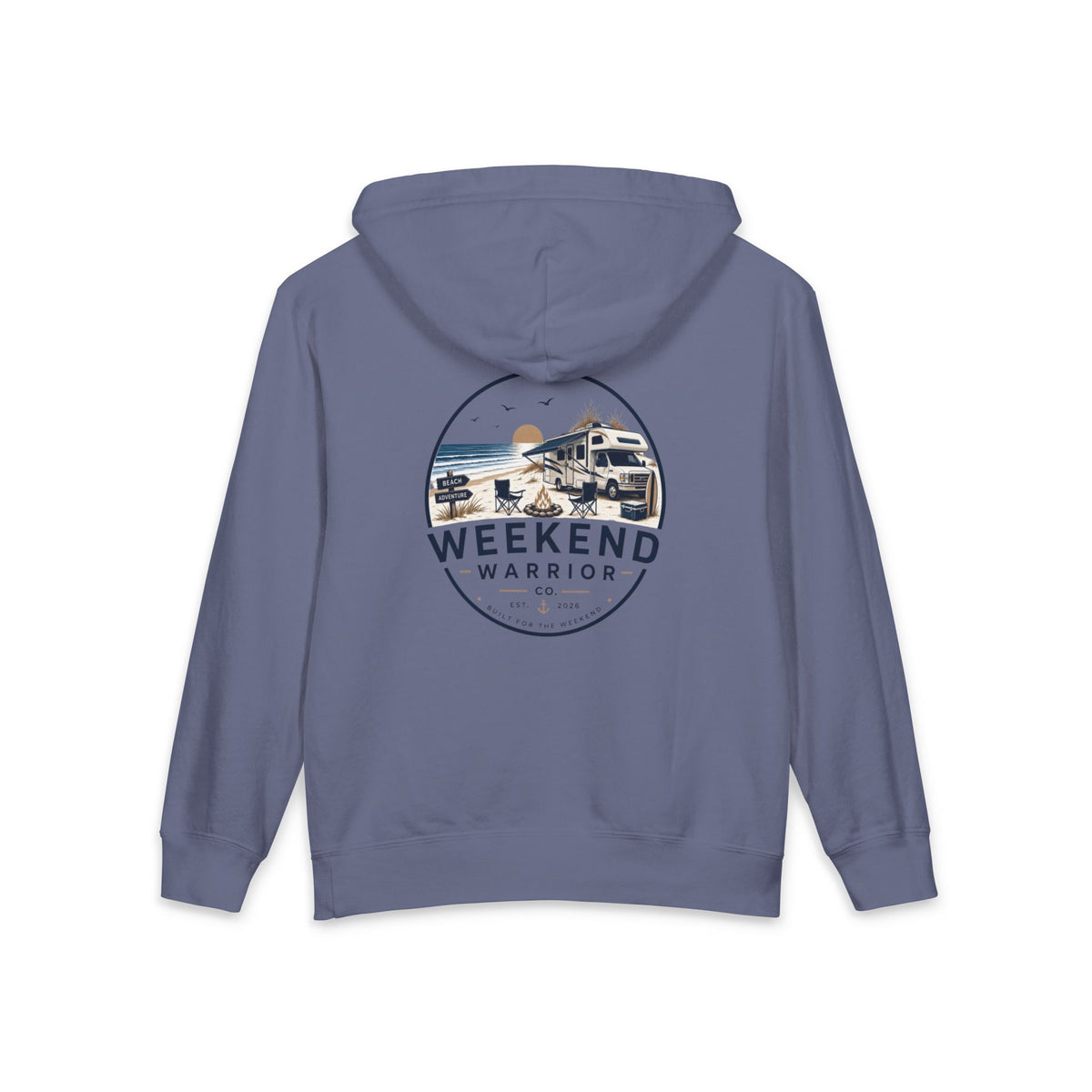 Weekend Warrior Youth Hoodie — Coastal Camping Sweatshirt
