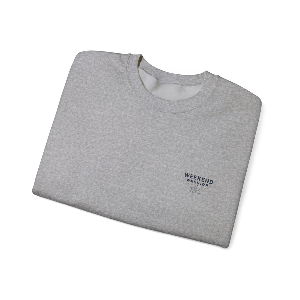 Weekend Warrior Sweatshirt – Camping Graphic Crewneck