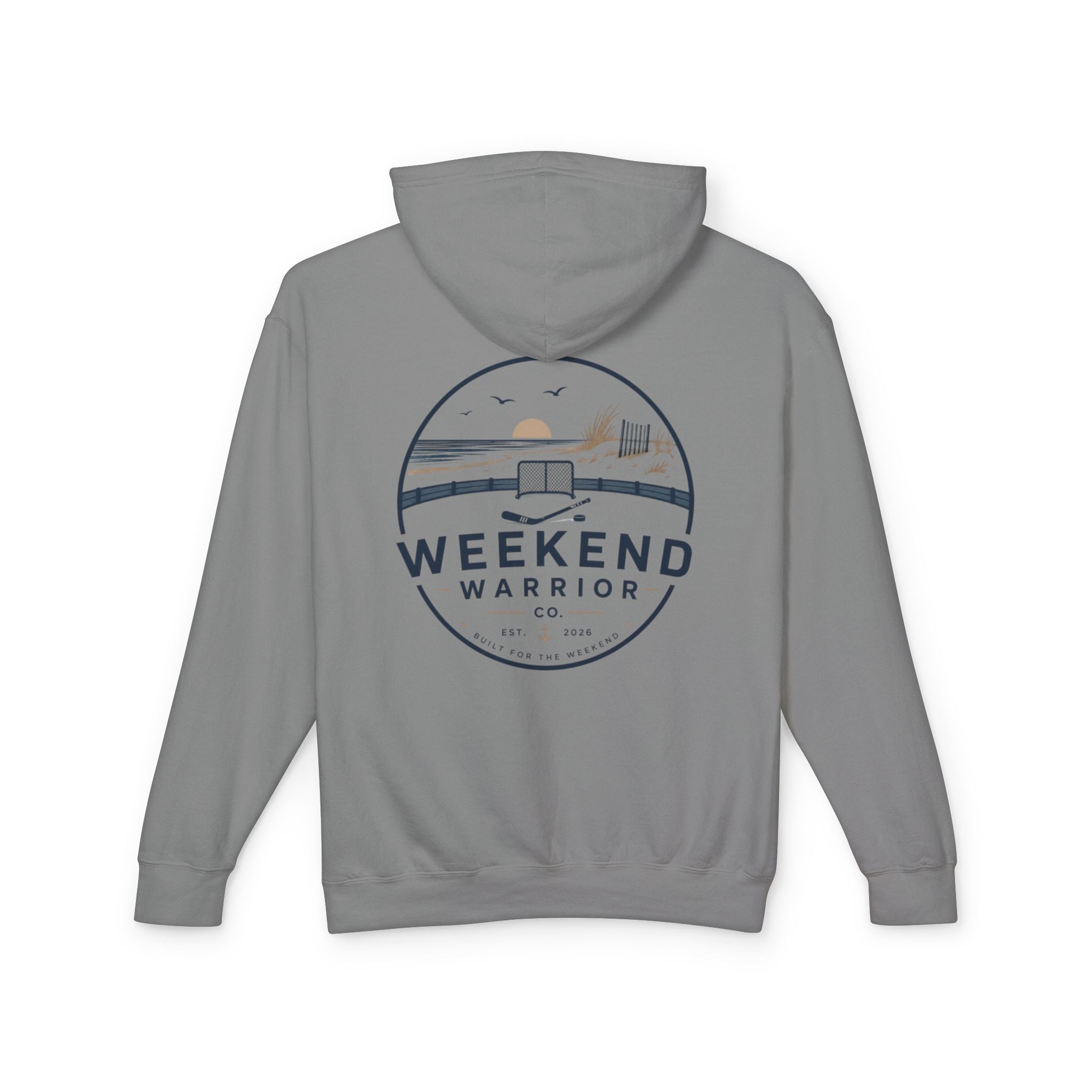 Weekend Warrior Hoodie — Coastal Hockey Graphic Hooded Sweatshirt