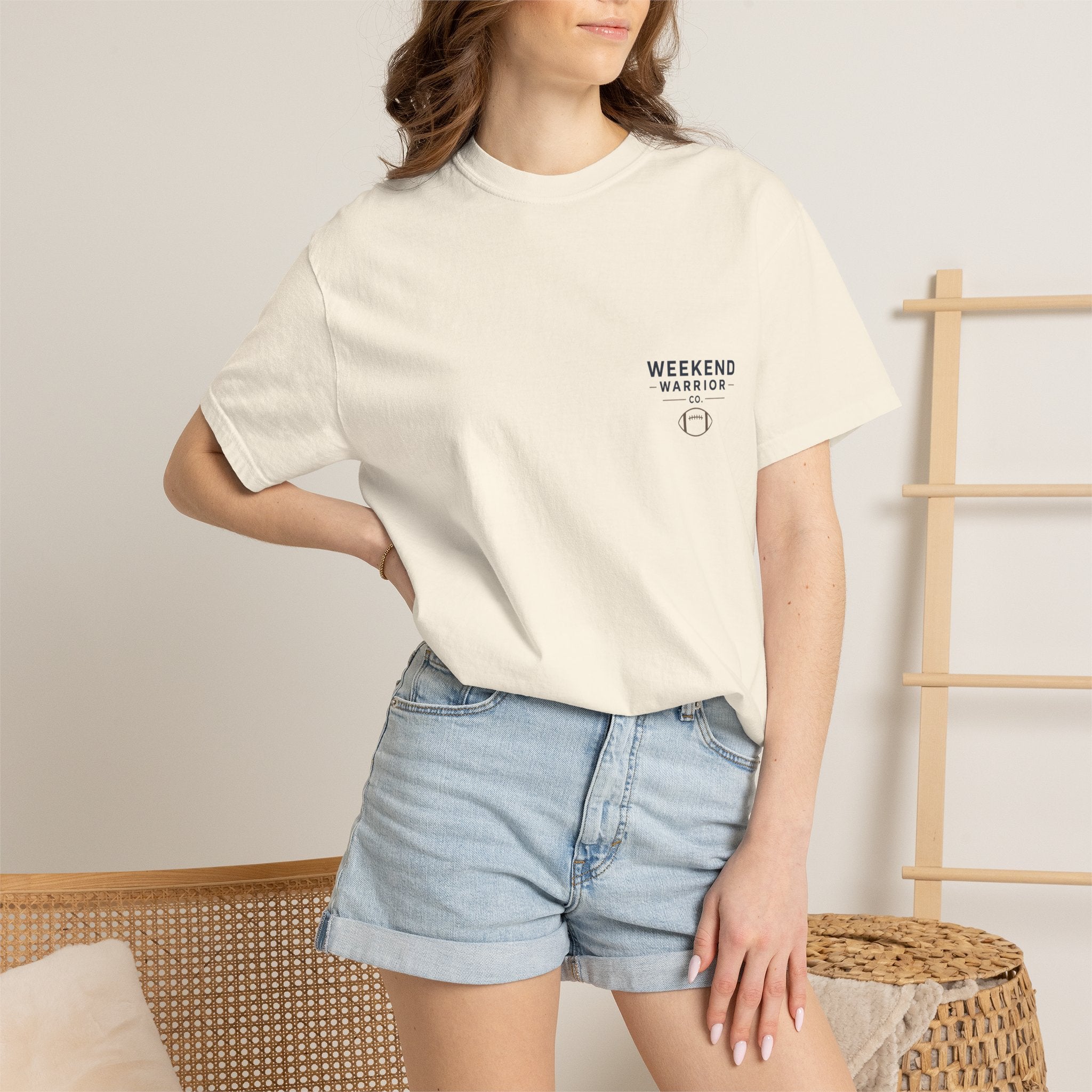 Weekend Warrior T-Shirt — Coastal Football Graphic