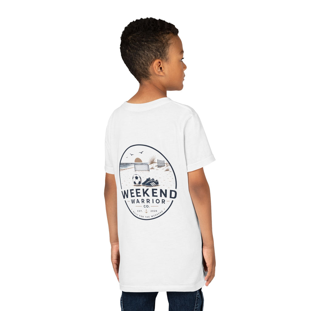 Weekend Warrior Youth Tee — Coastal Soccer Shirt