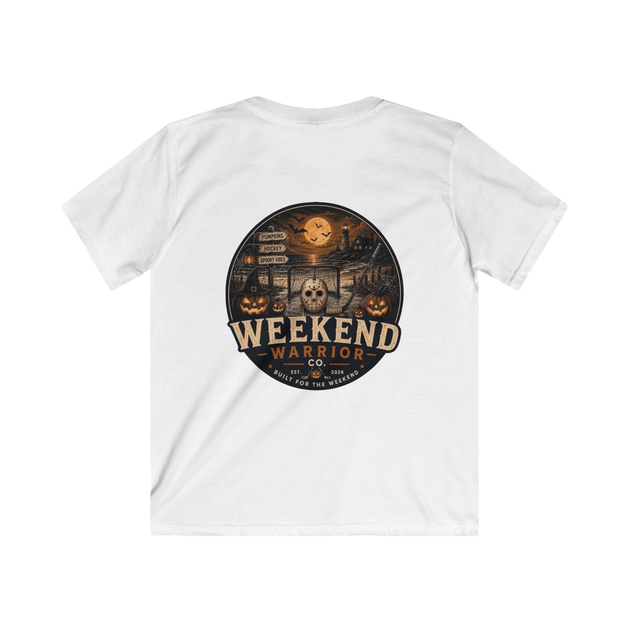 LIMITED EDITION-Youth Weekend Warrior Spooky Hockey Tee