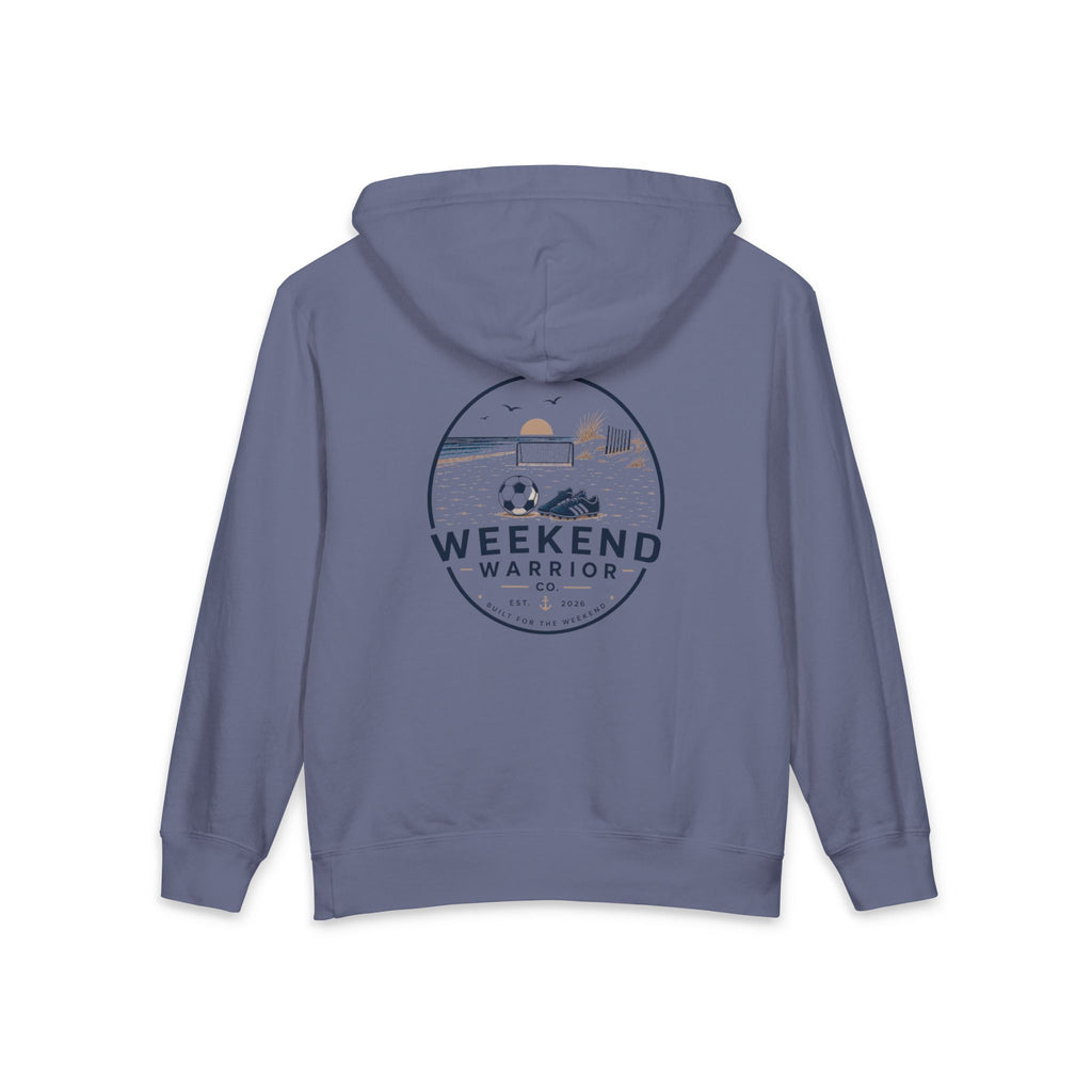 Weekend Warrior Youth Hoodie — Coastal Soccer Lightweight Pullover