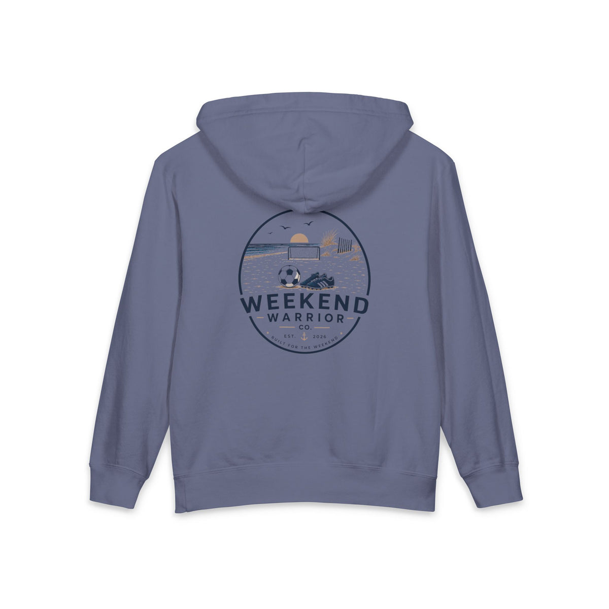 Weekend Warrior Youth Hoodie — Coastal Soccer Lightweight Pullover