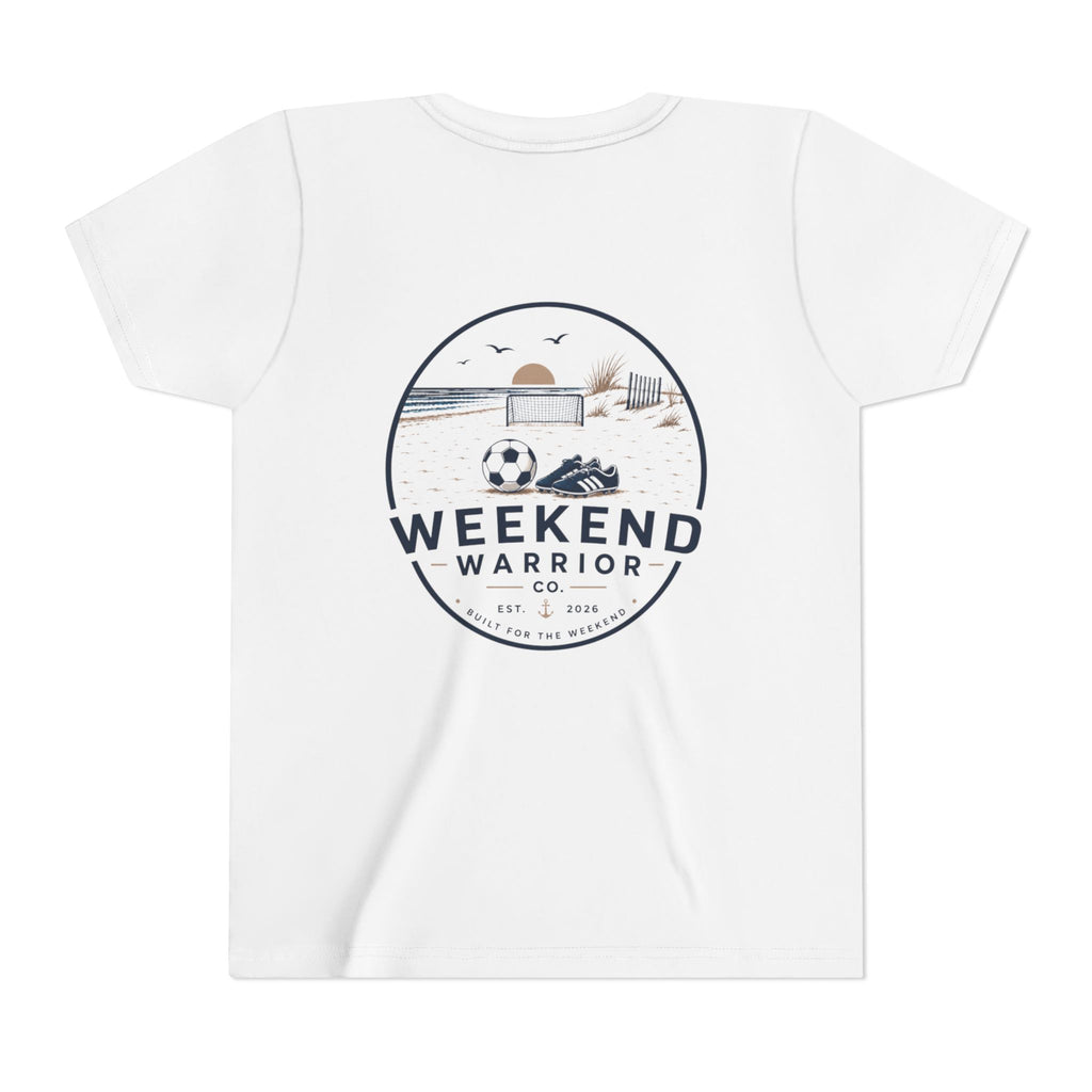 Weekend Warrior Youth Tee — Coastal Soccer Shirt