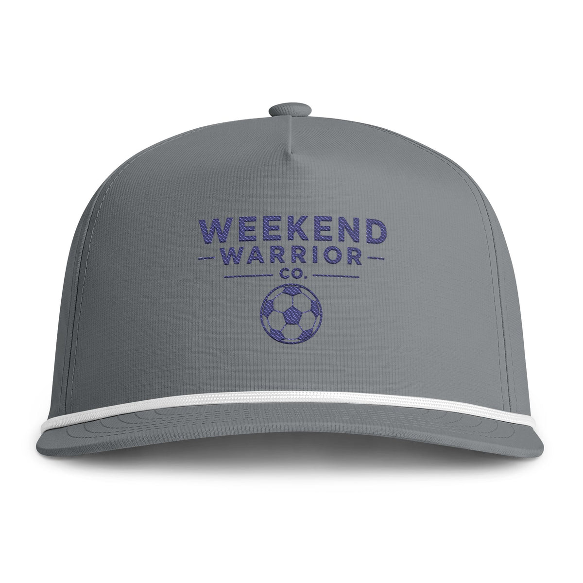 Weekend Warrior Rope Cap — Vintage Soccer Sunwashed Hat