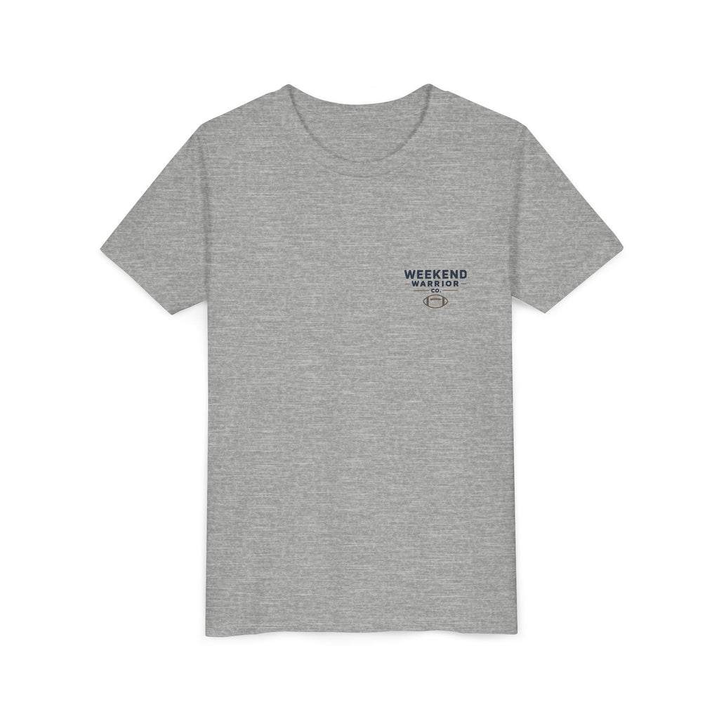 Weekend Warrior Youth Tee — Coastal Football Shirt