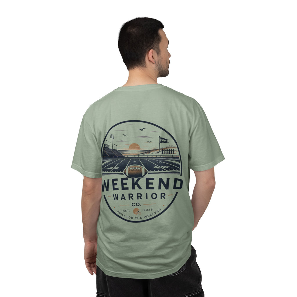 Weekend Warrior T-Shirt — Coastal Football Graphic
