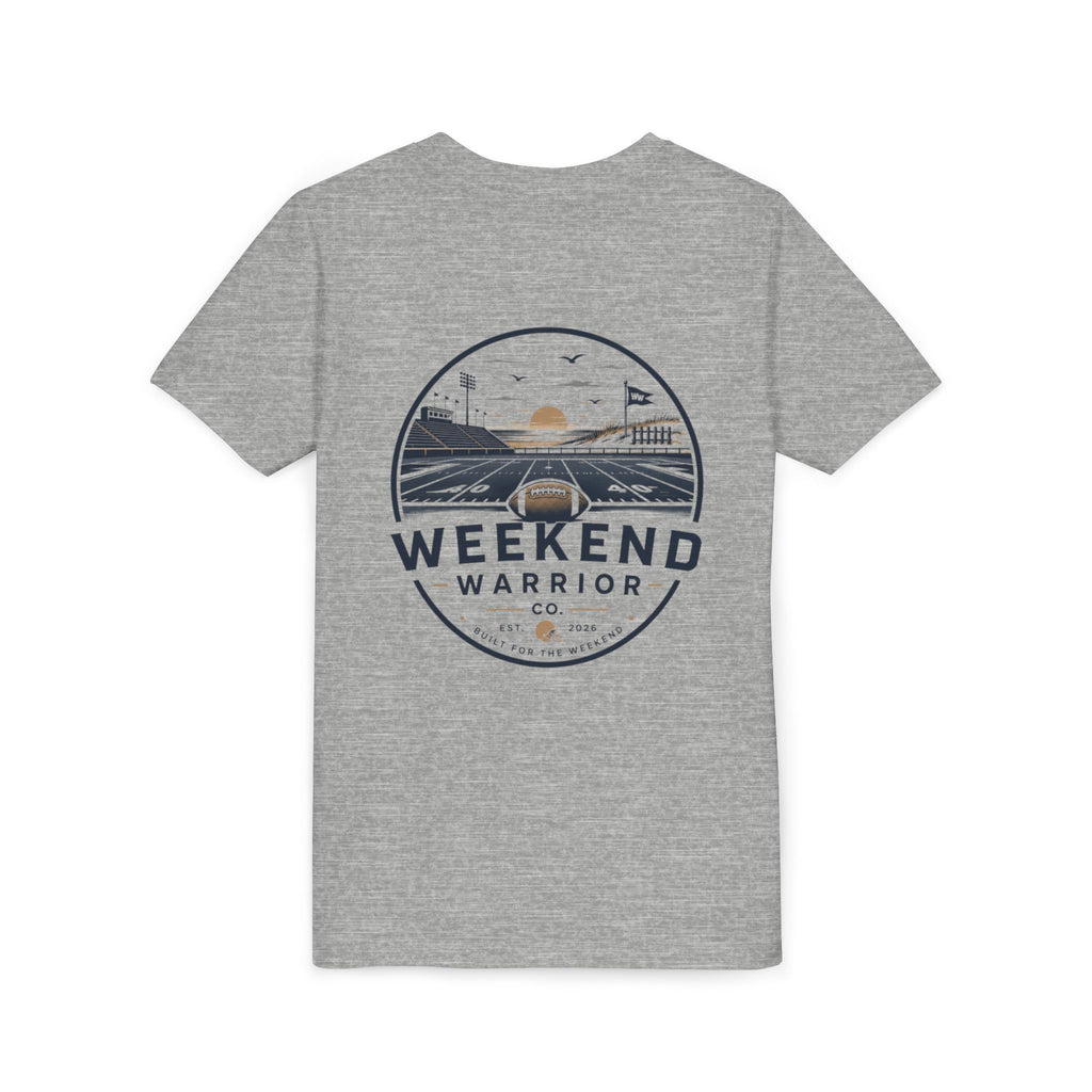 Weekend Warrior Youth Tee — Coastal Football Shirt