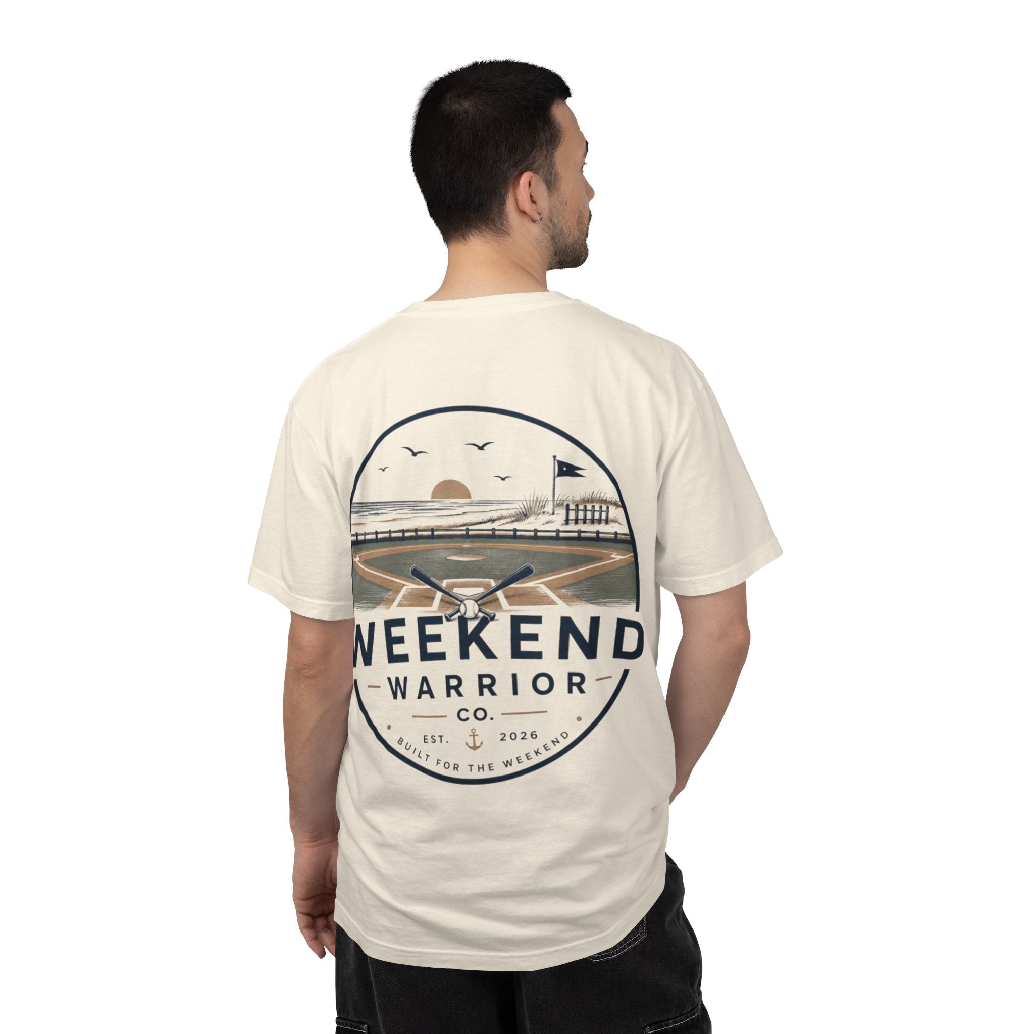 Weekend Warrior T-Shirt — Coastal Baseball Graphic