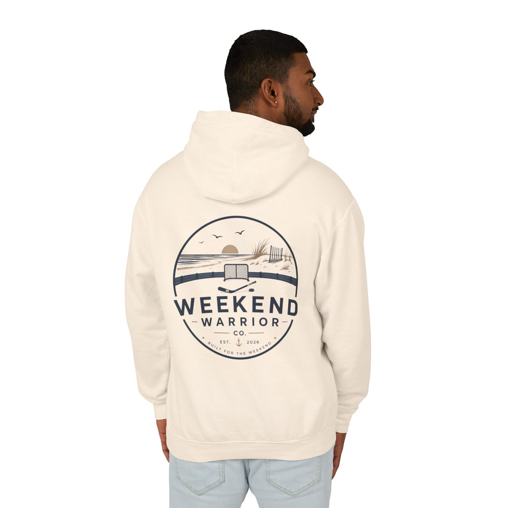 Weekend Warrior Hoodie — Coastal Hockey Graphic Hooded Sweatshirt