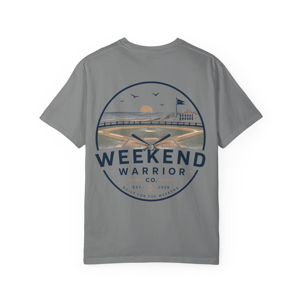 Weekend Warrior T-Shirt — Coastal Baseball Graphic