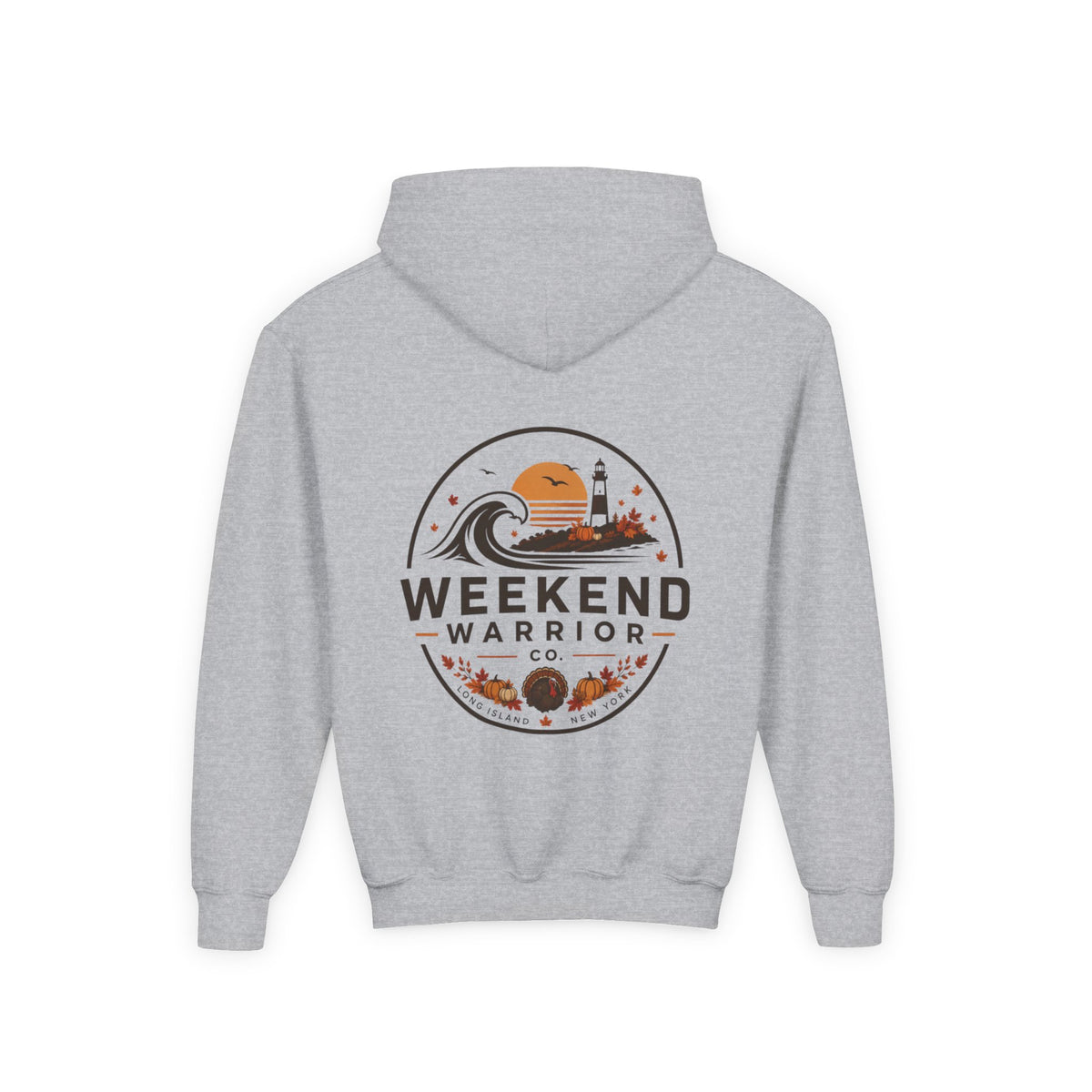 LIMITED EDITION Weekend Warrior Youth Hoodie — Thanksgiving Graphic