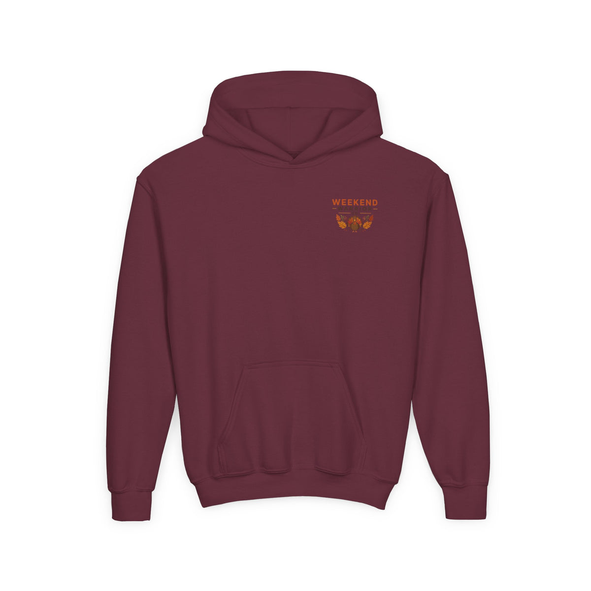 LIMITED EDITION Weekend Warrior Youth Hoodie — Thanksgiving Graphic