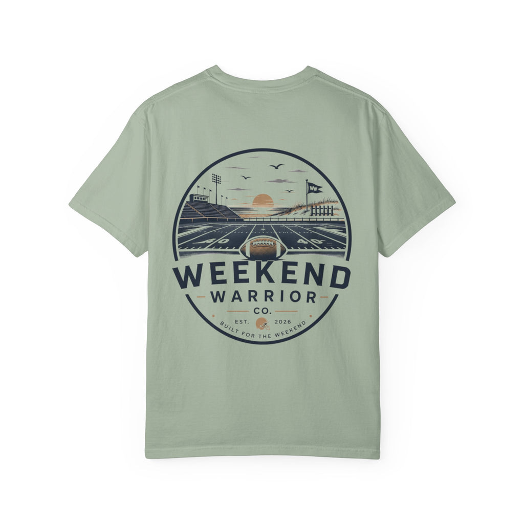 Weekend Warrior T-Shirt — Coastal Football Graphic