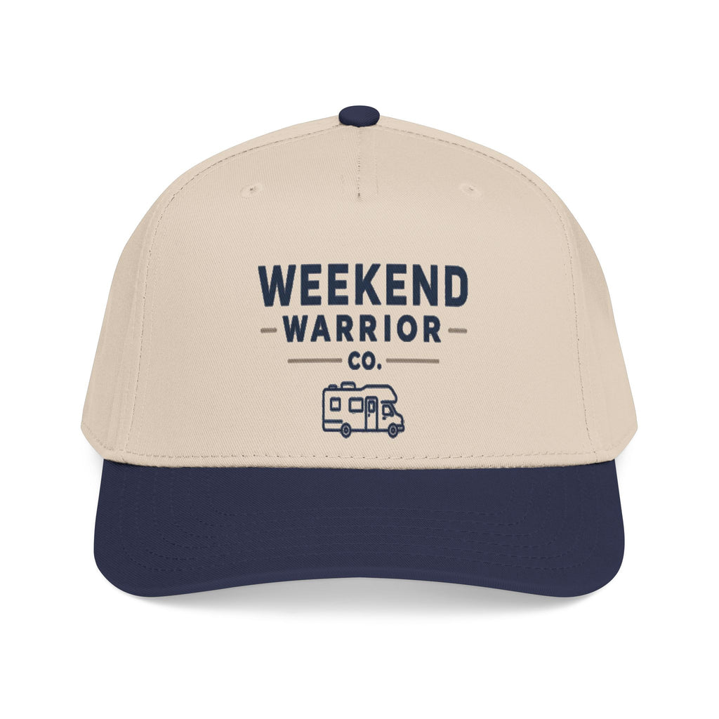Weekend Warrior Co. Baseball Cap — Casual Two-Tone Camping Hat