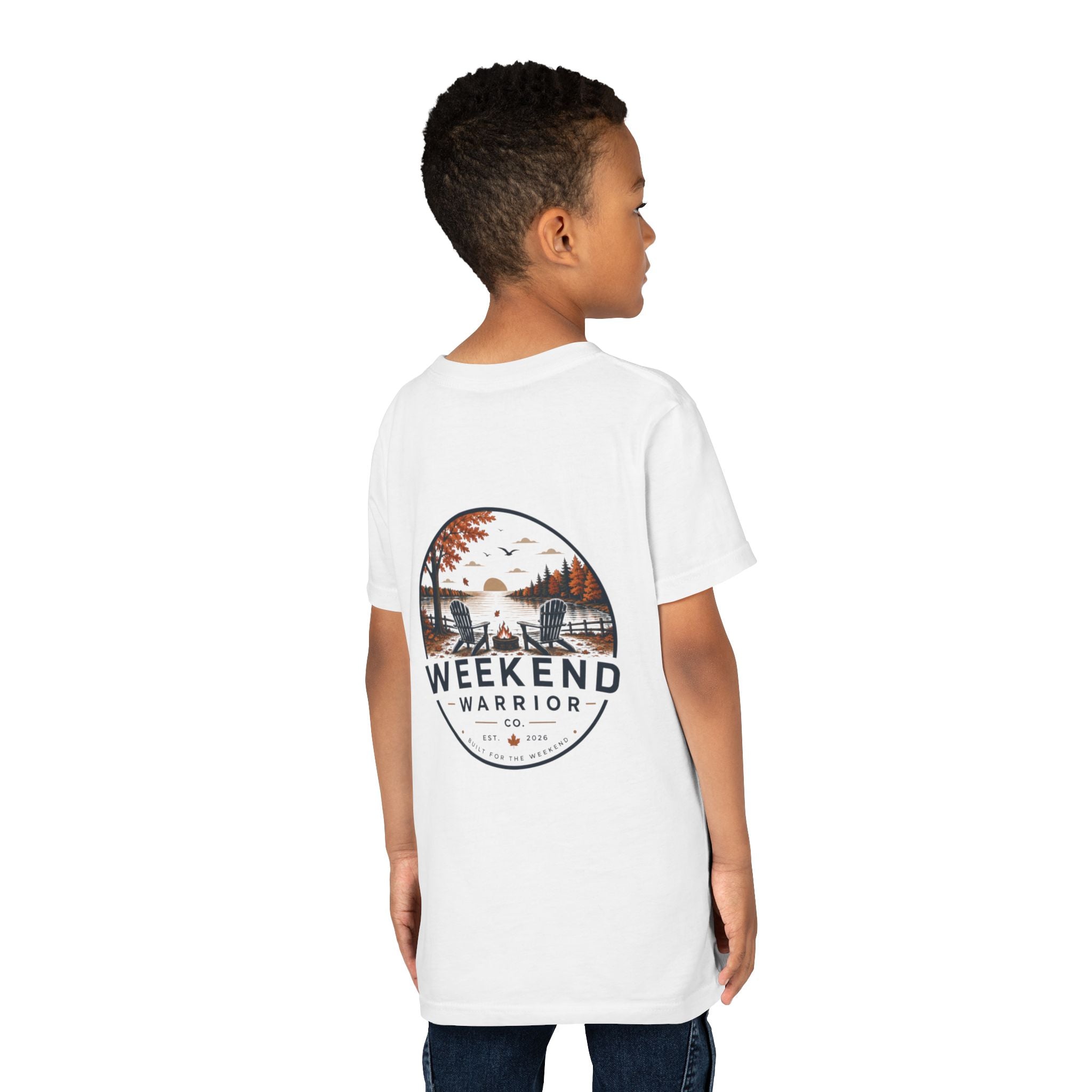 Weekend Warrior Youth Tee — Coastal Fall Shirt