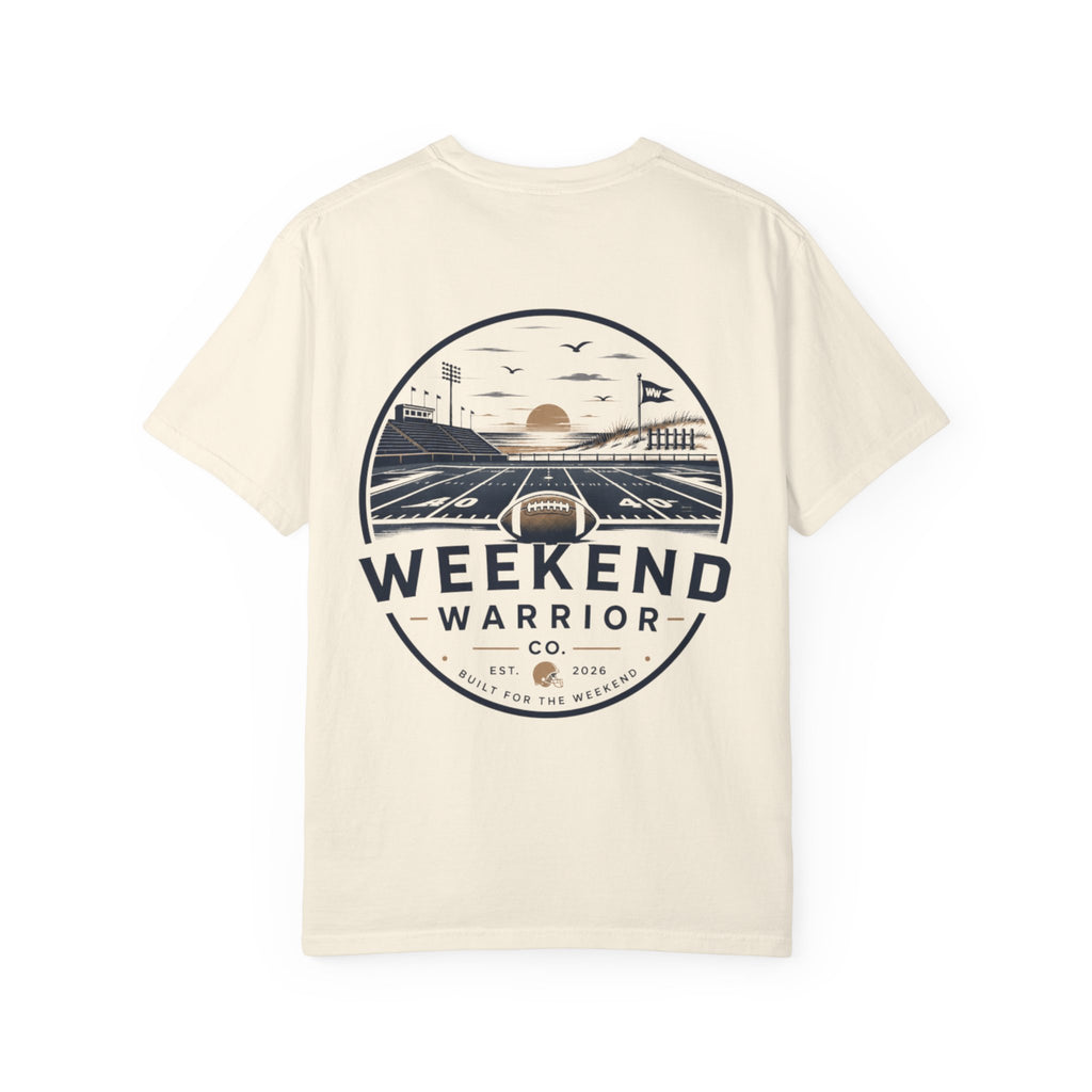 Weekend Warrior T-Shirt — Coastal Football Graphic