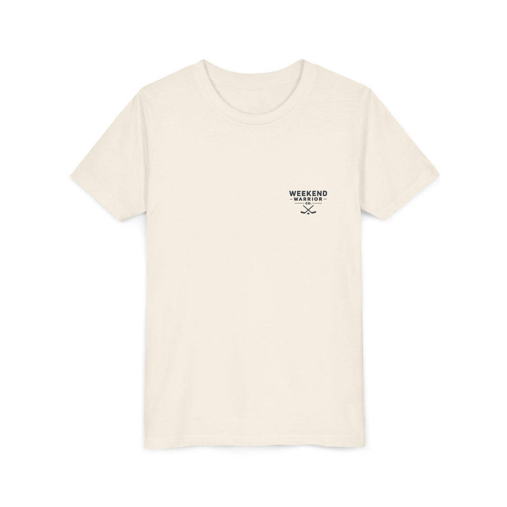 Weekend Warrior Youth Tee — Coastal Hockey Graphic Shirt