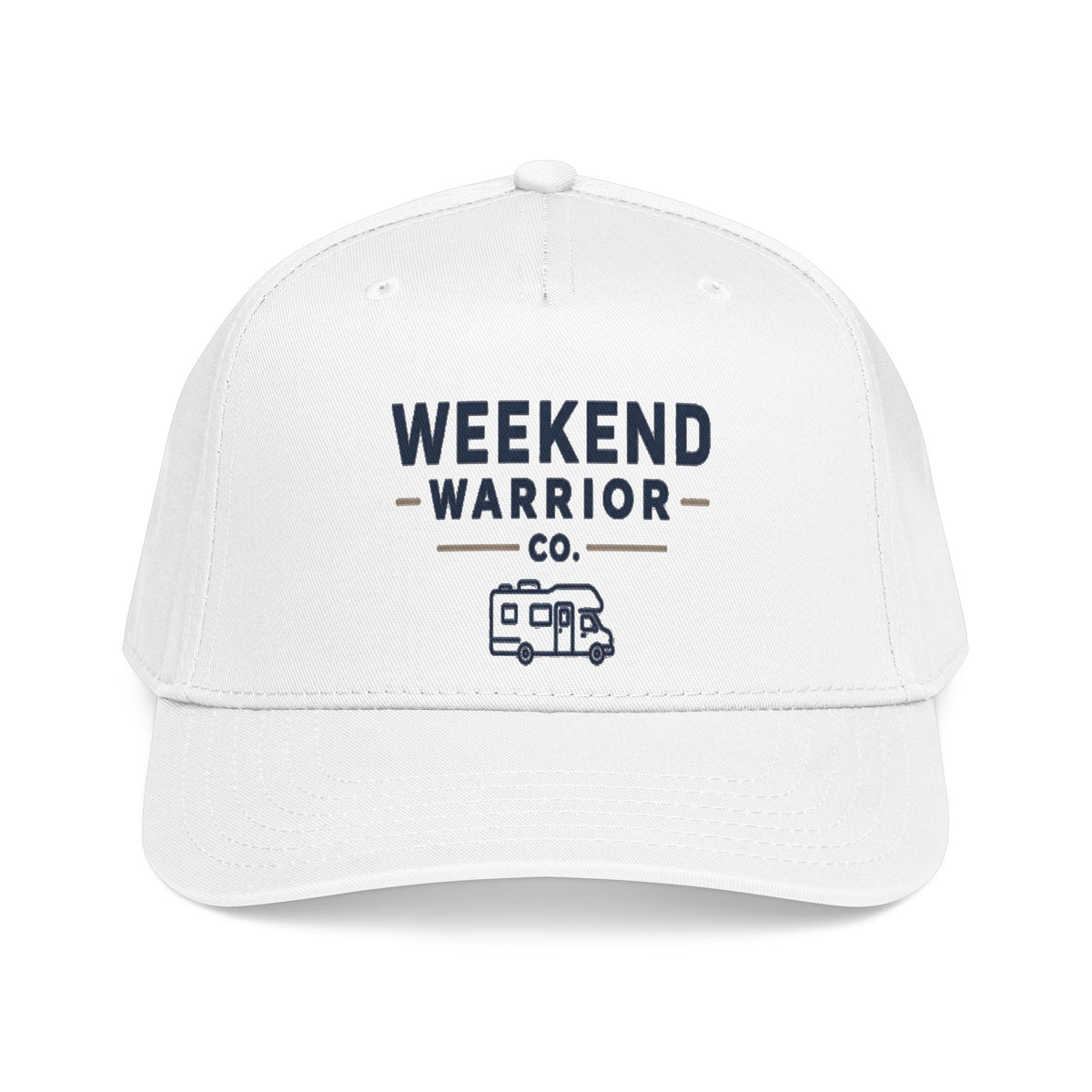 Weekend Warrior Co. Baseball Cap — Casual Two-Tone Camping Hat