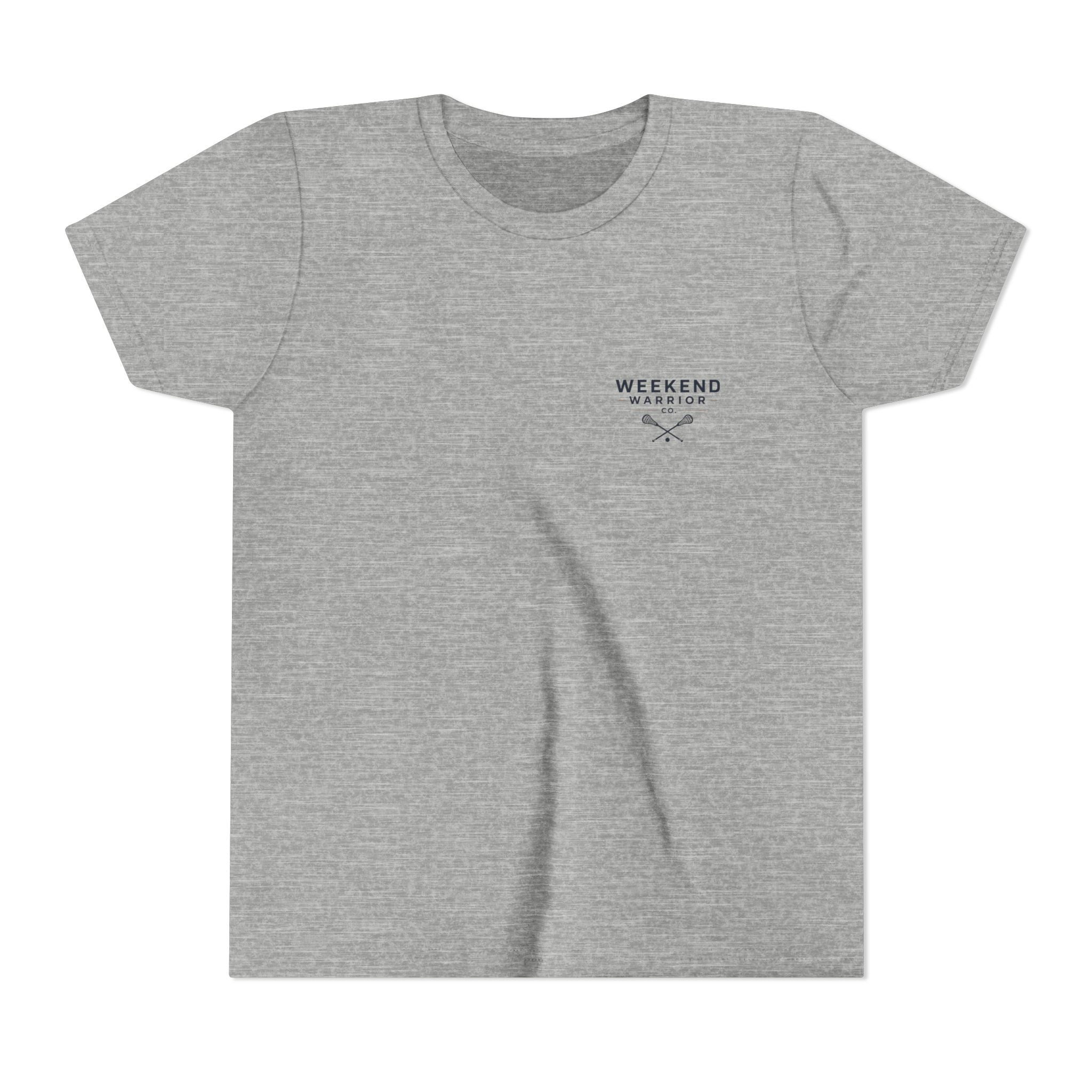 Weekend Warrior Youth Tee — Coastal LAXX Graphic Shirt