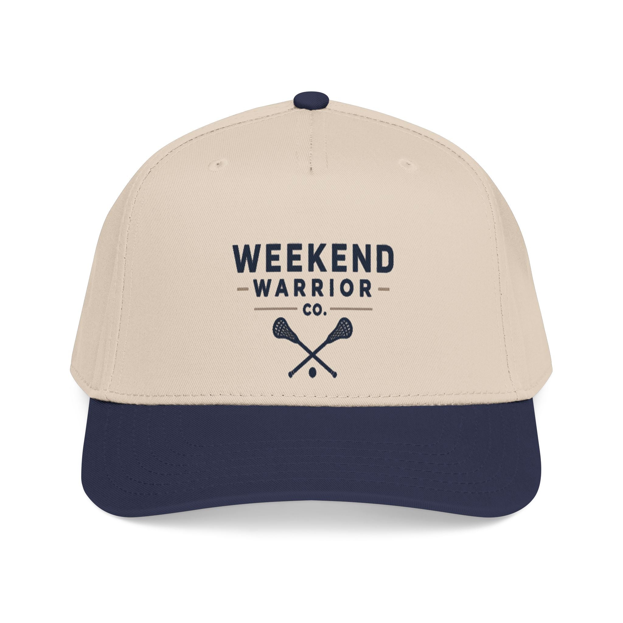 Weekend Warrior Co. Baseball Cap — Casual Two-Tone LAXX Hat