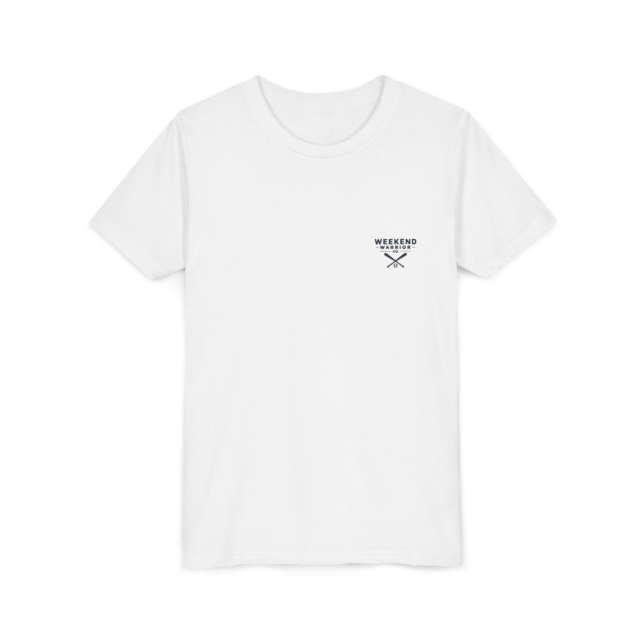 Weekend Warrior Youth Tee — Coastal Baseball Graphic Shirt