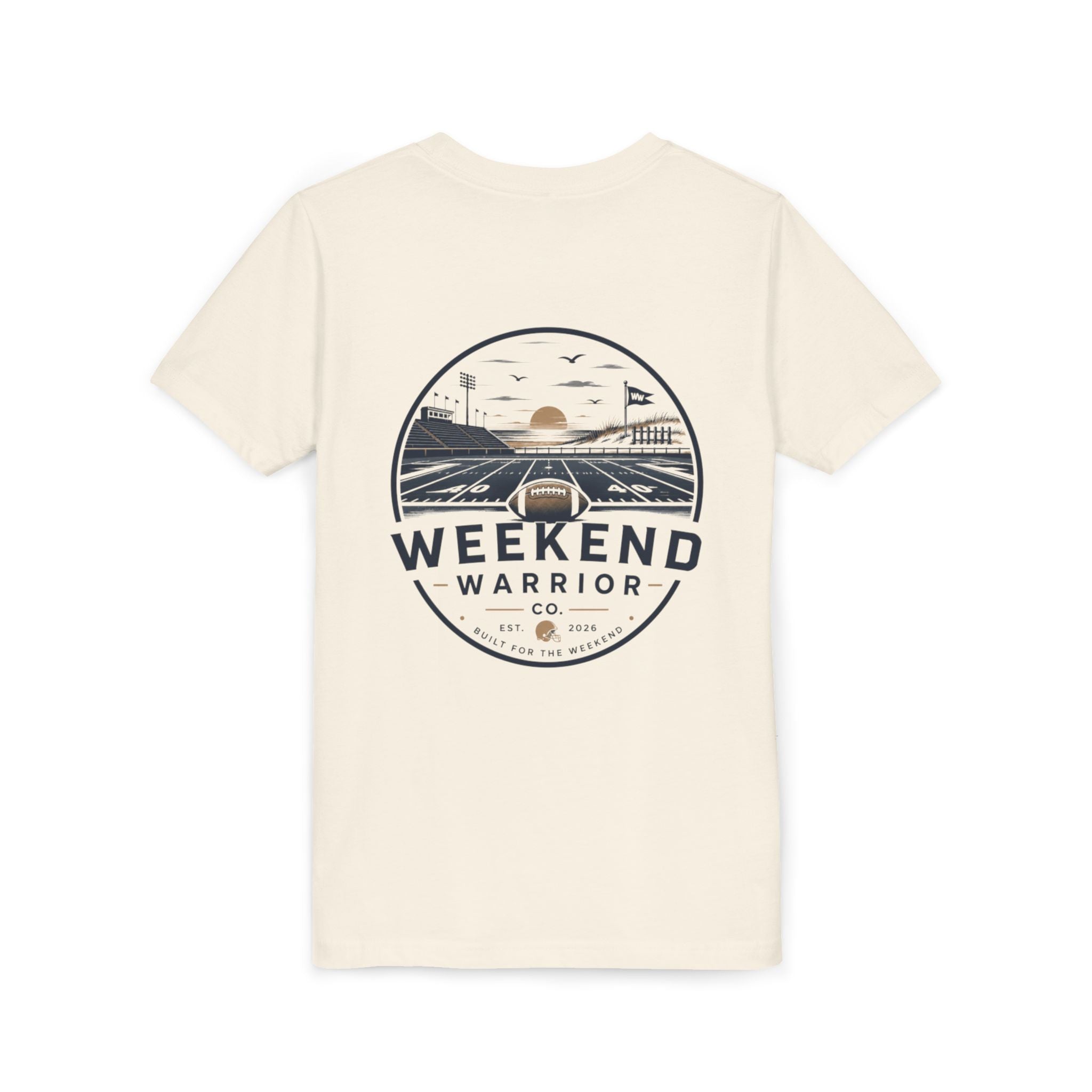Weekend Warrior Youth Tee — Coastal Football Shirt