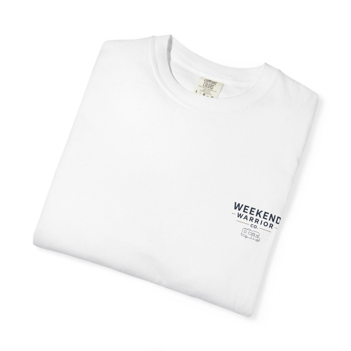 Weekend Warrior T-Shirt — Coastal Camping Graphic